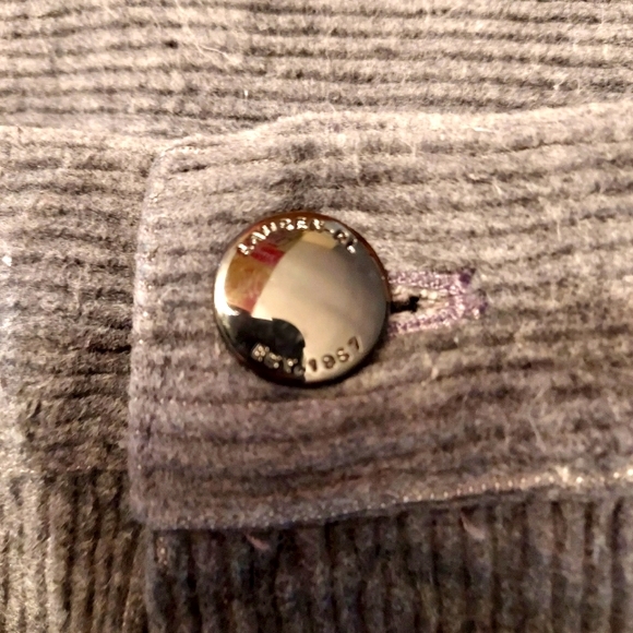 Lauren Jeans Co. by Ralph Lauren Grey Brushed Corduroy Jeans. - Picture 4 of 12